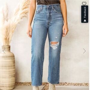 Levi’s Ribcage Straight Ankle, 26